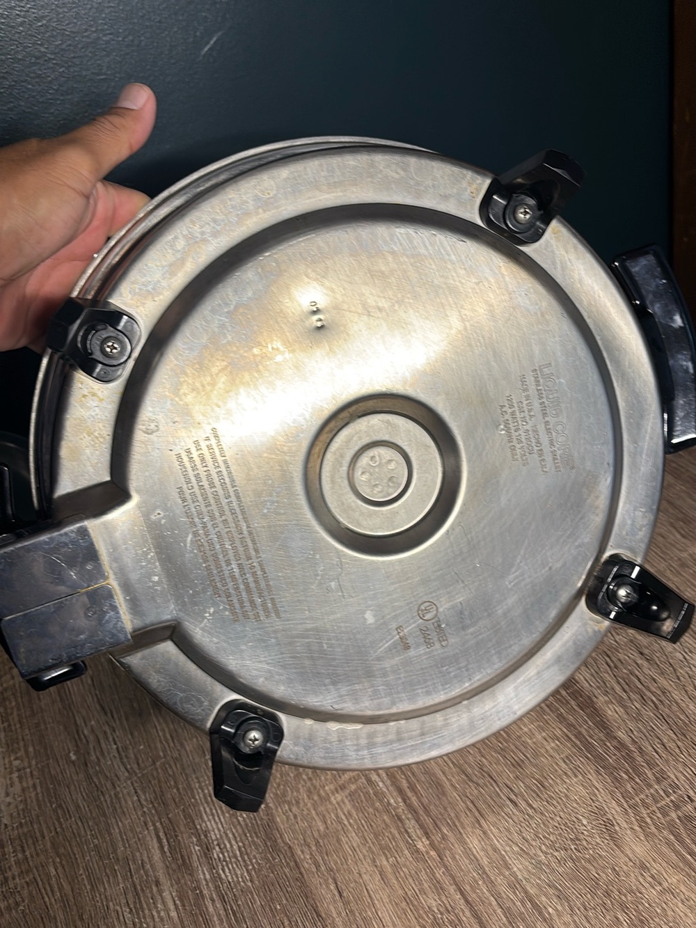 Liquid Core Stainless Steel Electric Skillet - Picture 7 of 7